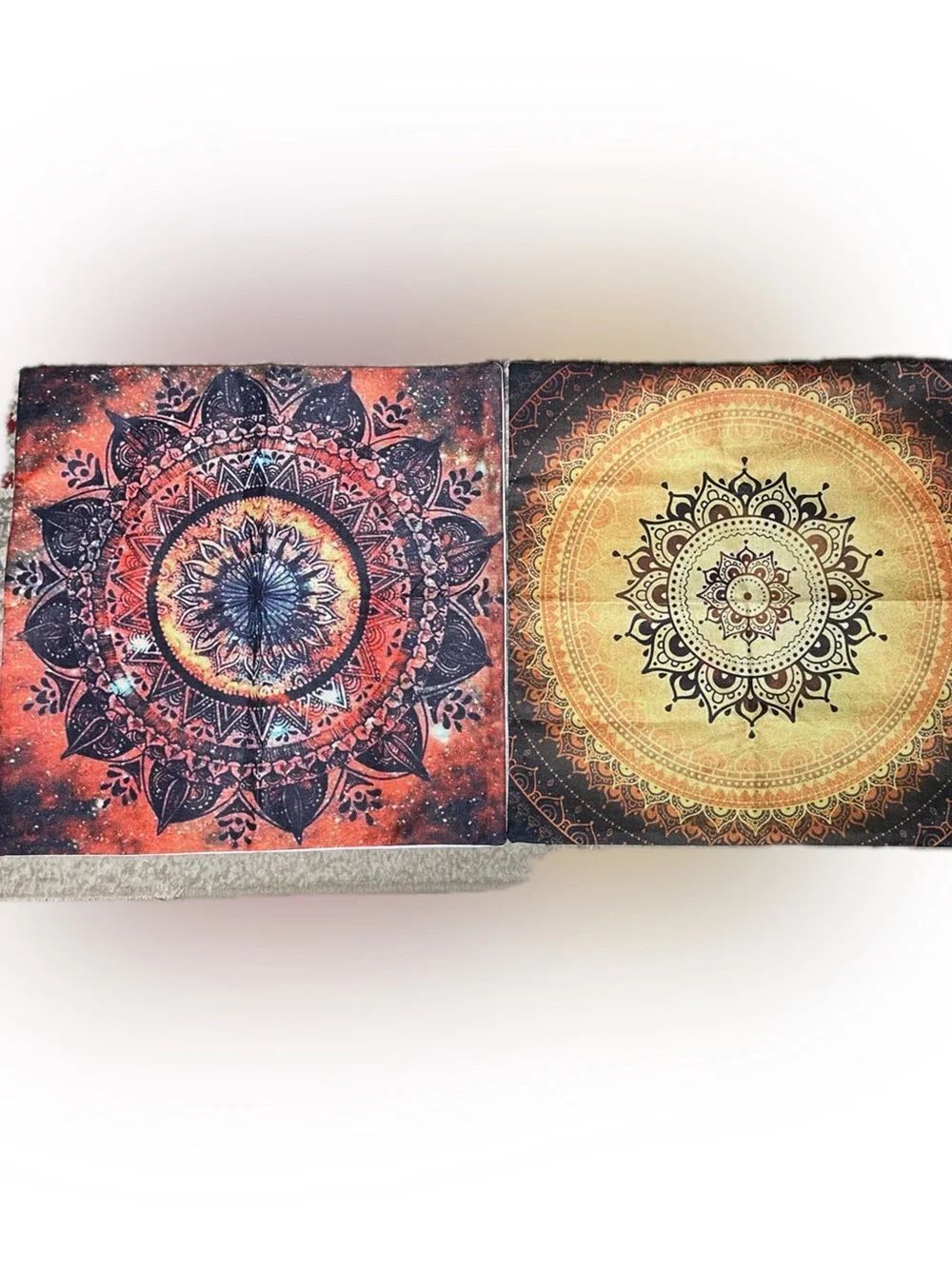 Bohemian Mandala 18”x18” Pillow Cases (Empty)